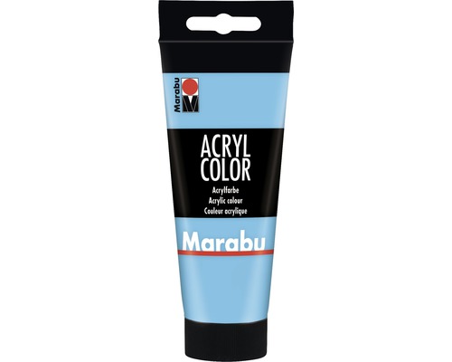 Peinture acrylique pour artiste Marabu Acryl Color 090 bleu clair 100 ml-0