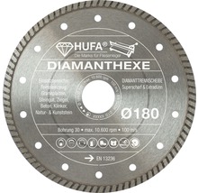 Disque à tronçonner diamanté Hufa Ø 180 x 25,4/22,2 mm-thumb-0